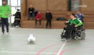 Sport : Découverte du foot-fauteuil électrique (Vendée)