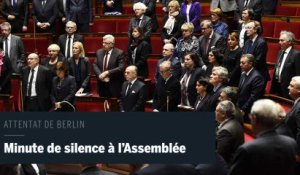 Minute de silence à l'Assemblée en hommage aux victimes de l'attentat de Berlin