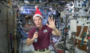 Thomas Pesquet présente son repas de Noël dans l'espace