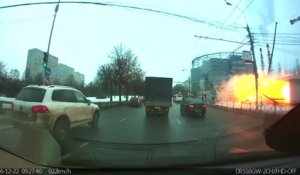 Explosion d'une bouteille de gaz dans une station de métro