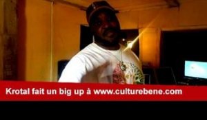 Krotal fait un big up à www.culturebene.com