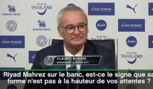Leicester - Ranieri : "Je veux stimuler Mahrez"