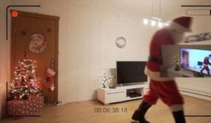 Un papa fait un montage vidéo pour que sa fille continue à croire au père Noël !