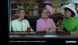 Mort de Debbie Reynolds : Découvrez ses plus grands rôles au cinéma (Vidéo)
