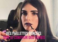 Comment réaliser une bouche glitter ?