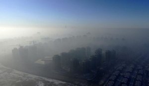 Pékin débute 2017 sous un épais nuage de pollution