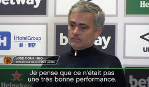 20e j. - Mourinho : "Difficile de jouer au football dans ces circonstances"
