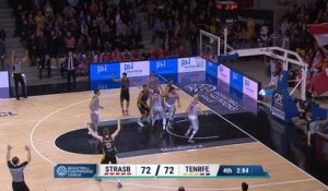 Basket Champions League - La fin de match incroyable entre la SIG et le CBC
