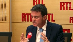 Manuel Valls était l'invité de RTL le 4 janvier 2017