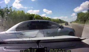 Ce conducteur veut absolument doubler : accident !