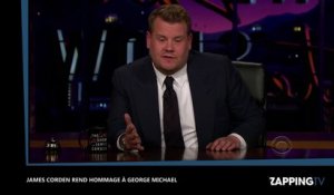 Late Late Show : L’hommage émouvant de James Corden à George Michael (Vidéo)