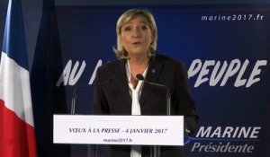 "Patriotisme économique" : Marine Le Pen cite Donald Trump en exemple