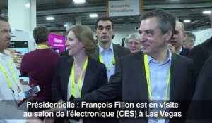 USA: Fillon au CES pour rencontrer les entrepreneurs français