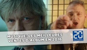 Musique: Les meilleures ventes d'album 2016