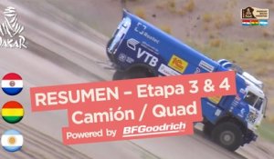 Resumen de las etapas 3 y 4 - Quad/Camión - (San Salvador de Jujuy / Tupiza) - Dakar 2017