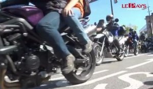 Les motards en colère manifestent à Belfort