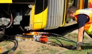 Mulhouse : un tram déraille après avoir percuté un camion