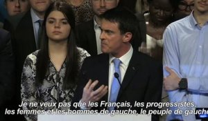 A Liévin, Valls se place sous le patronage du monde ouvrier