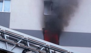 Saint-Quentin: incendie dans un immeuble du quartier Europe