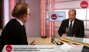 "J'estime entre 1,5 million et 2 millions le nombre de votants à la primaire de gauche" J-C Cambadélis (09/01/2017)