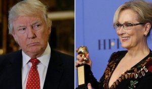 Donald Trump s'en prend à l'actrice Meryl Streep