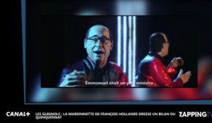 Les Guignols : la marionnette de François Hollande dresse un bilan du quinquennat dans un clip (vidéo)