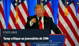 Trump s'en prend à un journaliste de CNN