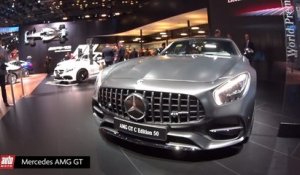 Mercedes-AMG GT C Edition 50 [SALON DETROIT 2017] : pour fêter les 50 ans d’AMG