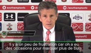 League Cup - Puel : "Un peu de frustration"