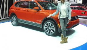 A bord du Volkswagen Tiguan Allspace au Salon de Détroit 2017