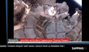 Thomas Pesquet : l’astronaute est sorti pour la première fois dans l’espace ! (vidéo)
