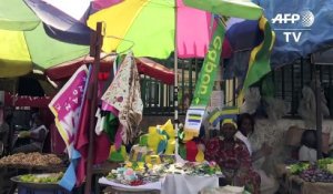 CAN-2017: ambiance dans les rues de Libreville, à J-1