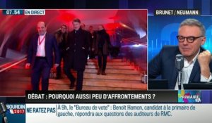 Brunet & Neumann: Débat de la primaire à gauche: Manuel Valls, le candidat isolé - 16/01