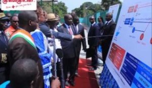 Le Président Ouattara inaugure le centre hydraulique de logbanasso (Odienné)