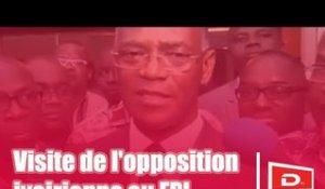 Le DebatTV / Visite de l'opposition ivoirienne au FPI tendance Aboudramane Sangaré
