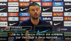 Van Gaal - Enrique : "Un grand manager"