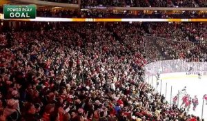Hockey : la reprise de volée réussie de Jared Spurgeon