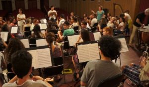 Saison 3 Orchestre des lycées français du monde : premières répétitions