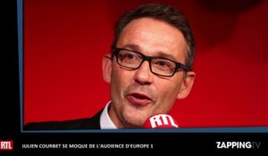 Audiences radio : Julien Courbet sur RTL se moque en chanson d'Europe 1 (vidéo)