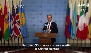 Gambie: l'Onu apporte son soutien à Adama Barrow