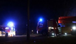 Violent incendie dans un foyer