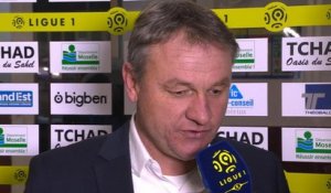 Ligue 1 - 21 ème journée - Frédéric Hantz parle de son président