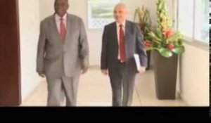Le premier ministre Kablan Duncan accorde deux audiences à l`ambassadeur de l’Inde en Côte d`Ivoire
