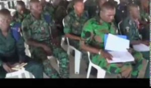 Armée :  le commandant supérieur de la gendarmerie s'entretient avec 300 gendarmes