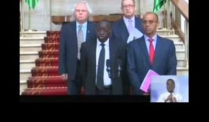 Le chef de l’Etat a reçu en audience Ousmane Diagana de la Banque Mondiale