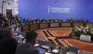 Syrie : Le Régime de Damas et les combattants rebelles négocient la paix à Astana