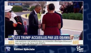 Michelle Obama embarrassée par le cadeau de Melania Trump lors de l'investiture de Donald Trump