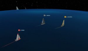 Voile - Vendée Globe : La carte du lundi 23/01