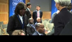 Assemblées du FMI et de la Banque Mondiale: Kaba Nialé échange avec Christine Lagarde