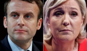 Duel Le Pen - Macron pour le second tour de la présidentielle française